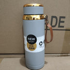 800ml Matte Stainless Steel Bottle Leak Proof Durable Hot Cold Water Bottle For Office Gym Travel | Cream