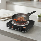 RAF 1000W Single Electric Stove – Portable Adjustable Temperature Control & Overheat Protection