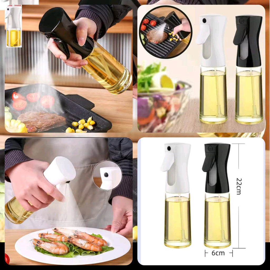 Spray Edible Oil Bottle 300ml – Kitchen Mister & Cooking Dispenser